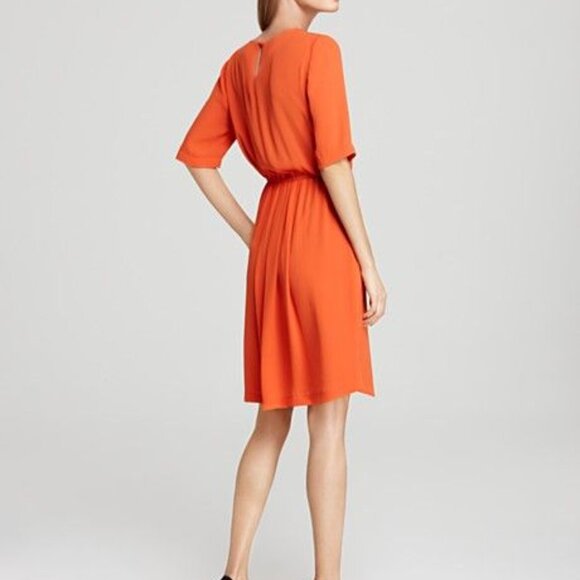 BCBGMaxAzria “Karia” Dress – Size M – Saffron Orange – NWOT – Has Pockets! - Picture 1 of 8